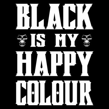 BLACK is my happy colour