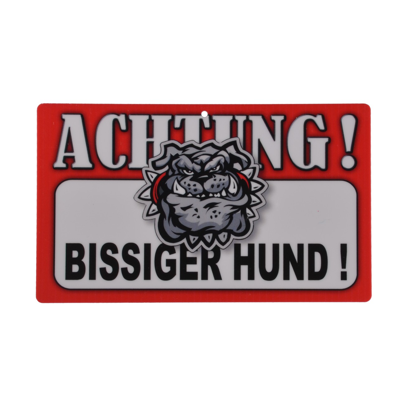 Warnschild Bissiger Hund